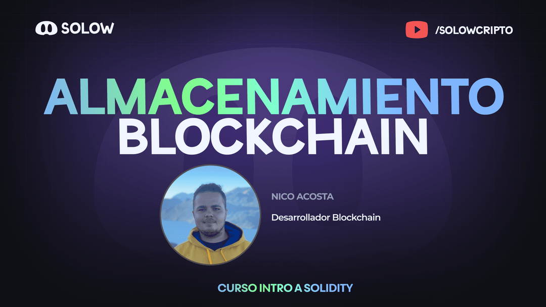 Almacenamiento Blockchain