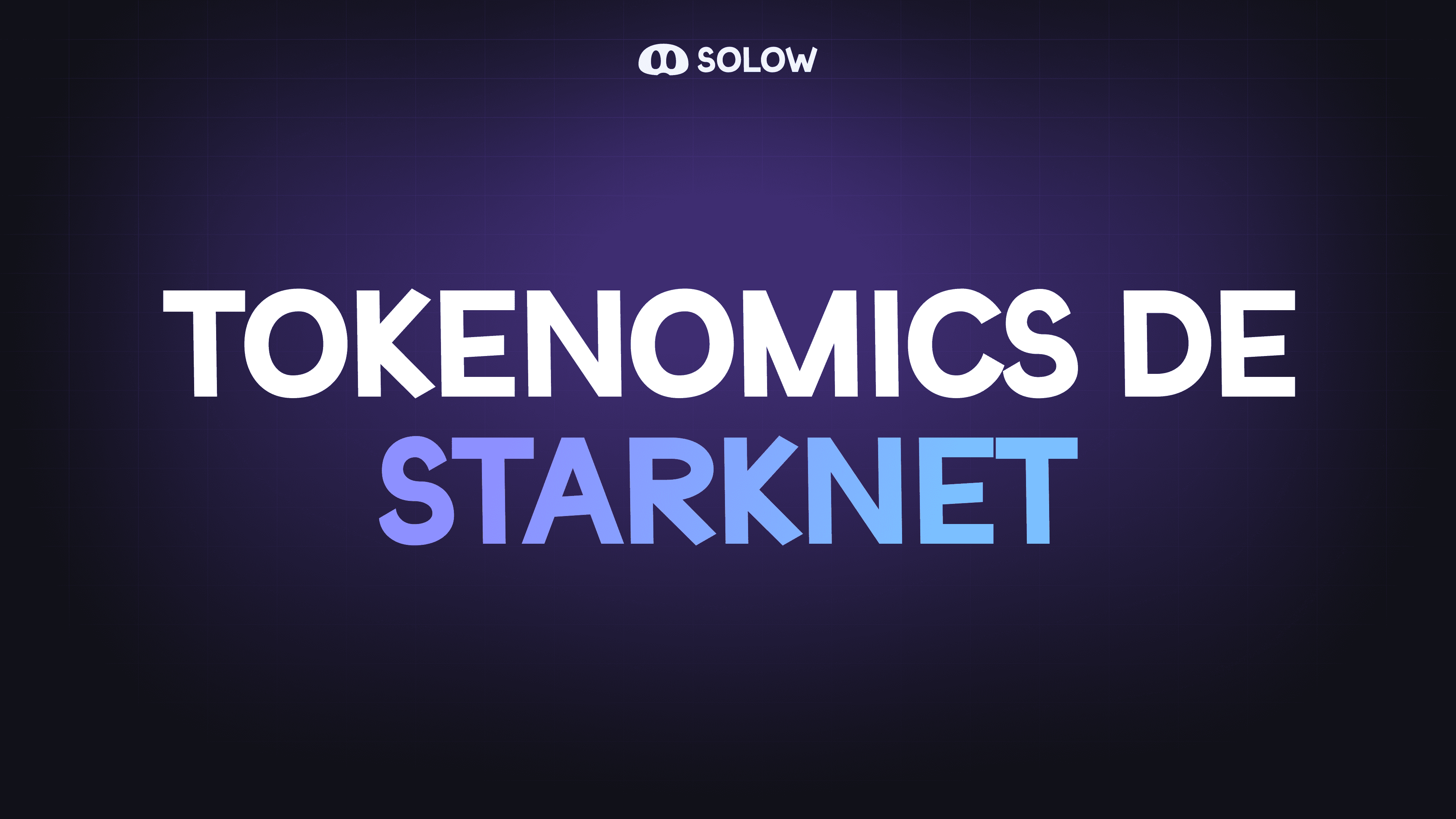 Tokenomics de Starknet