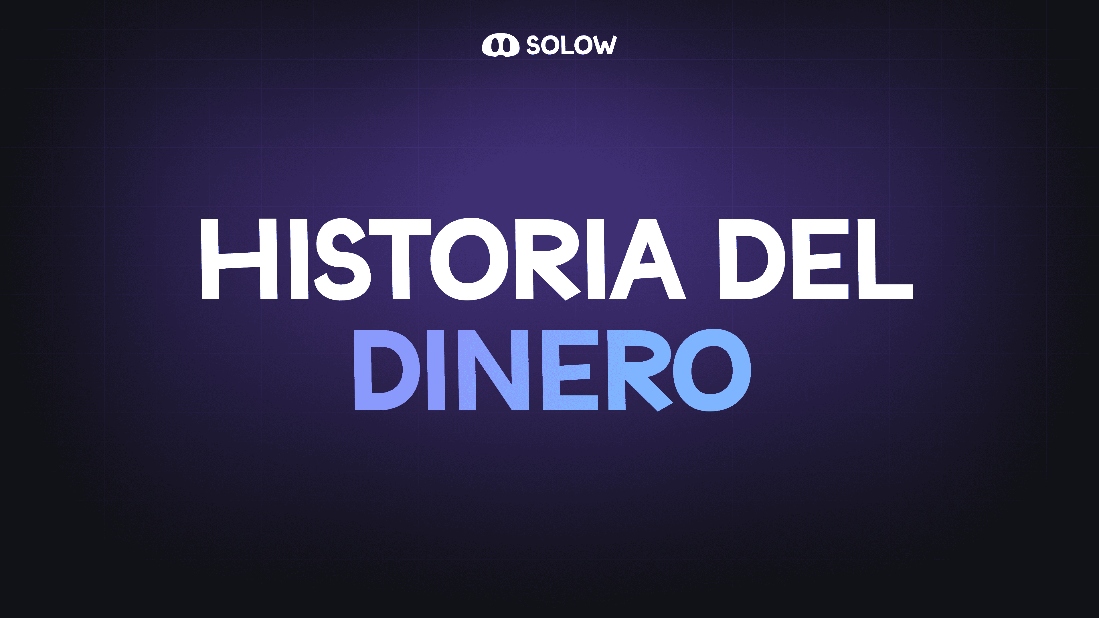 Historia del dinero