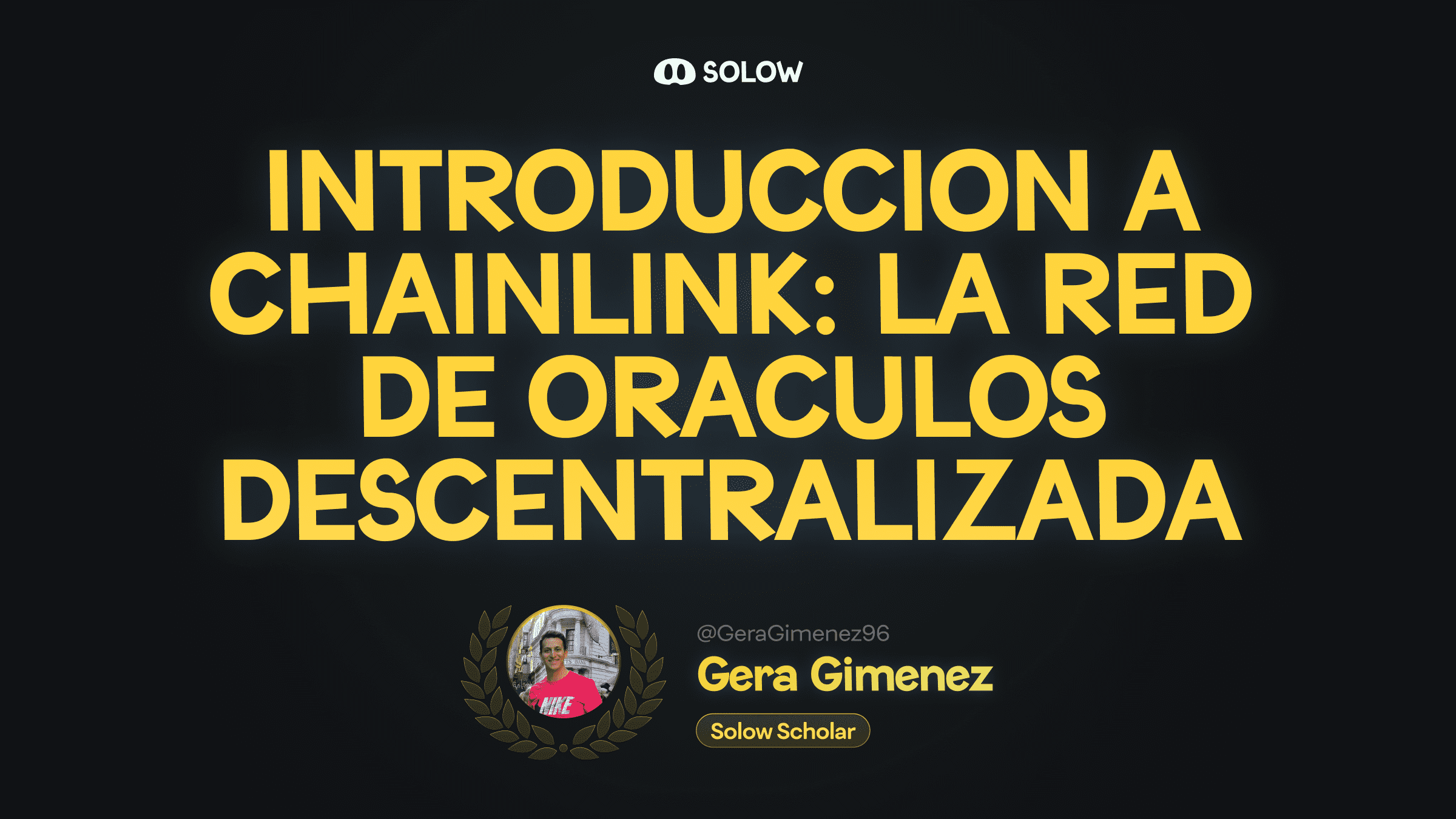 Introducción a Chainlink: la red de oráculos descentralizada