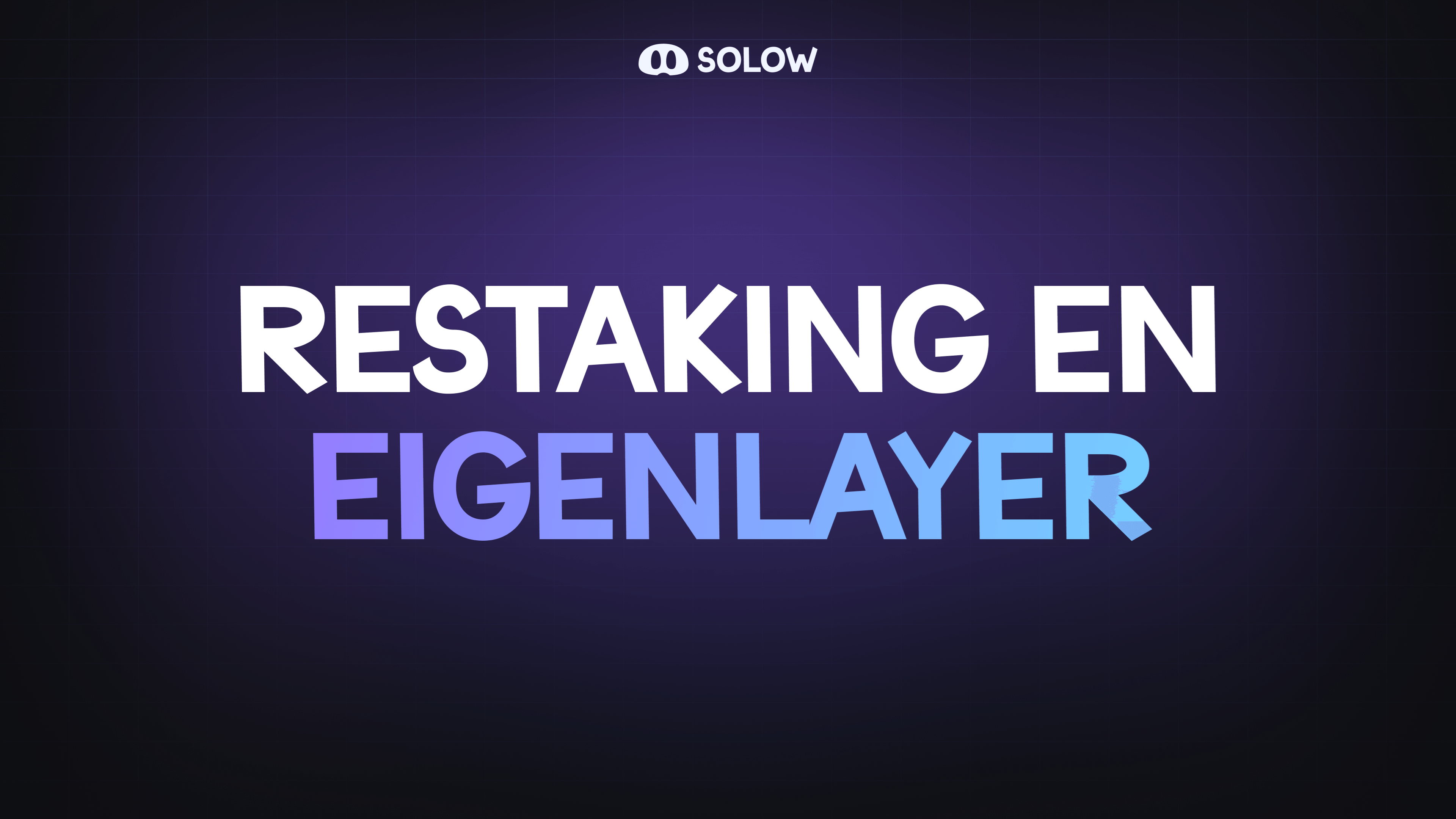 ¿Cómo hacer restaking con EigenLayer?