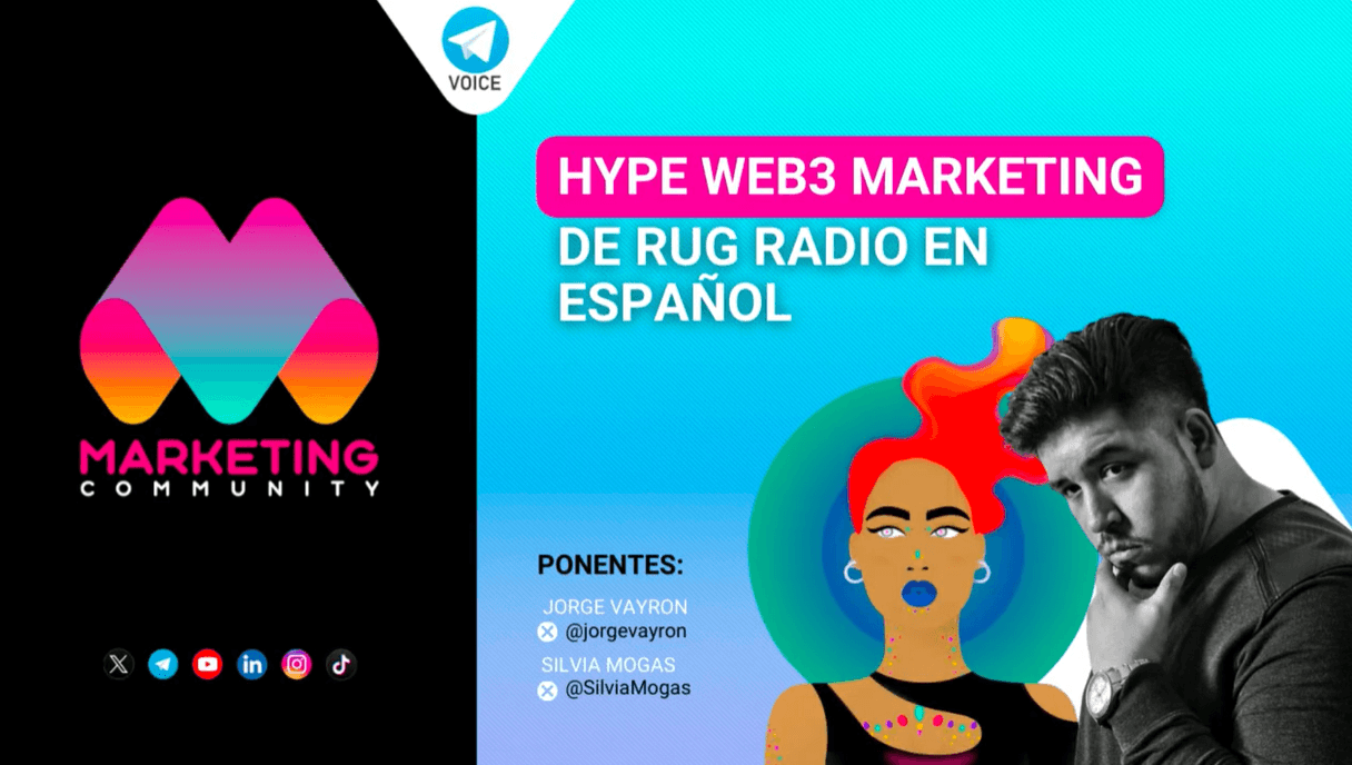 Hype Web3 Marketing de Rug Radio en Español