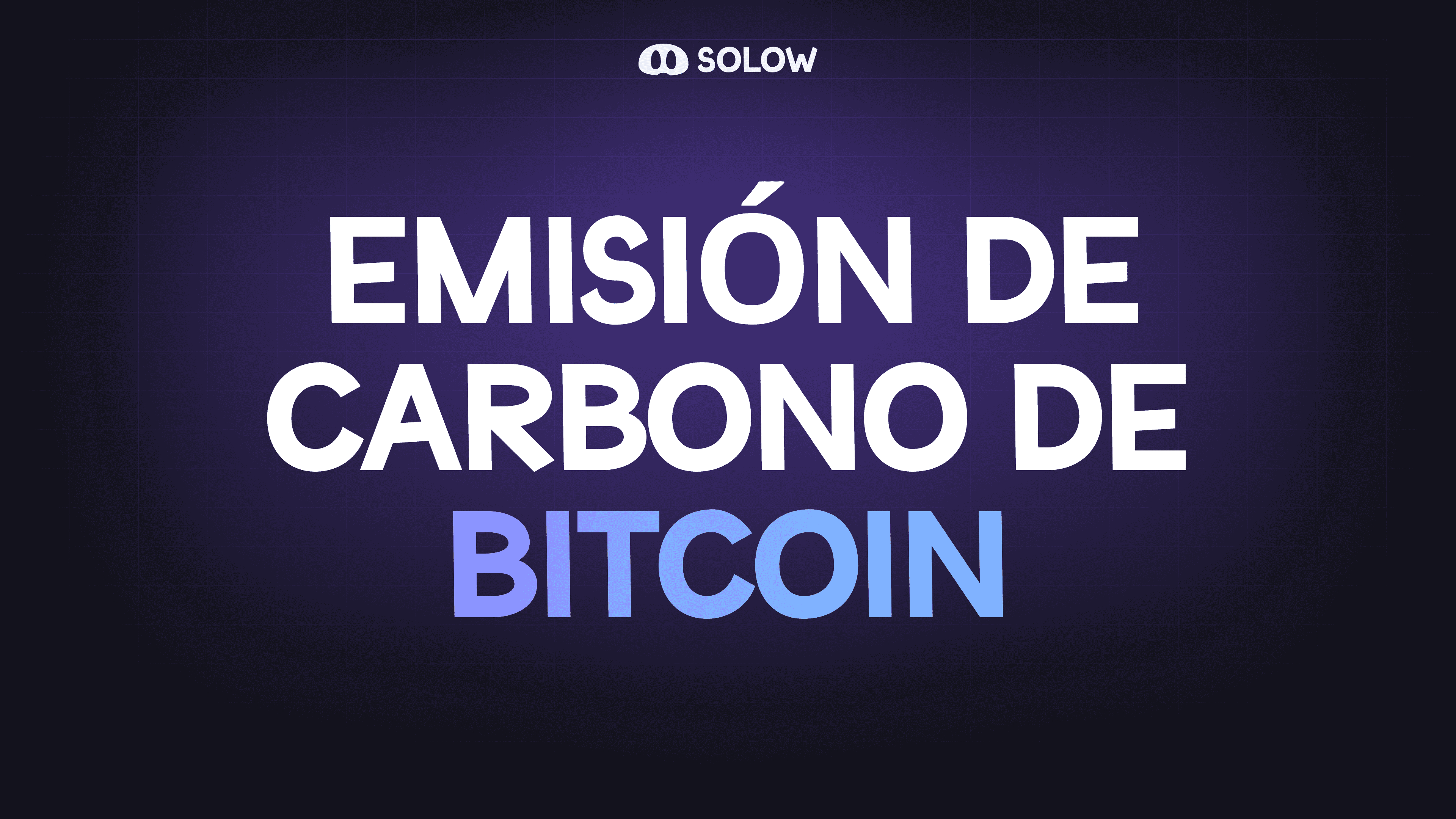 ¿Cómo compensar la Emisión de Carbono de Bitcoin?