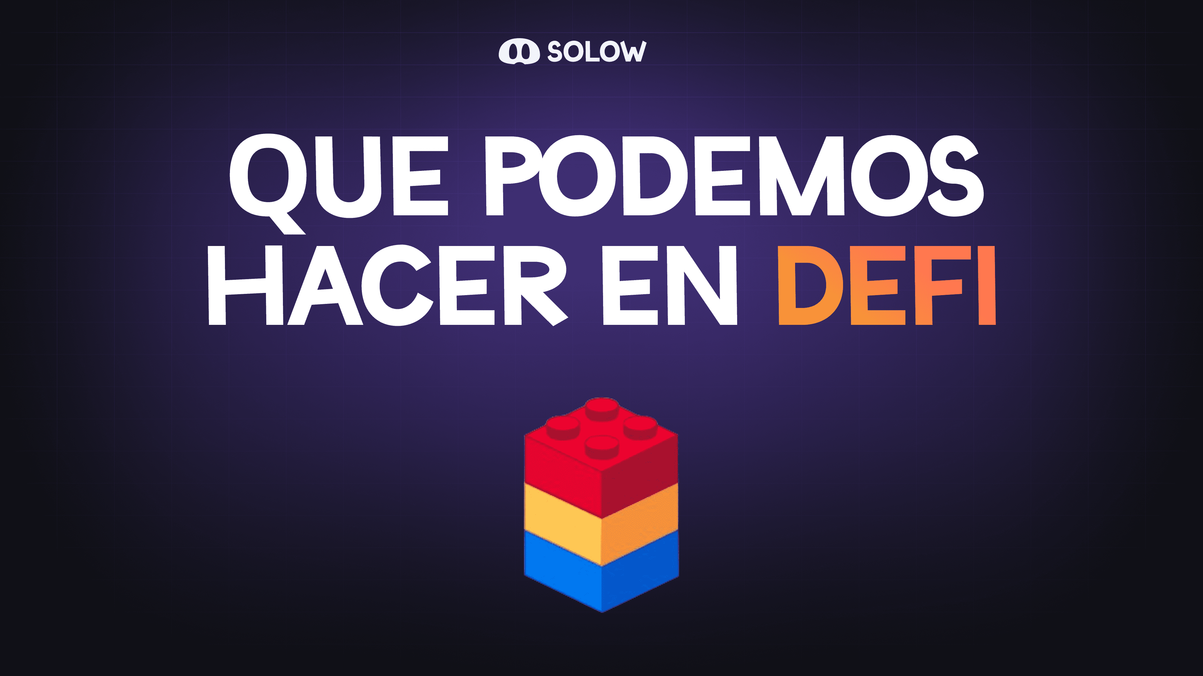 ¿Qué podemos hacer en DeFi?