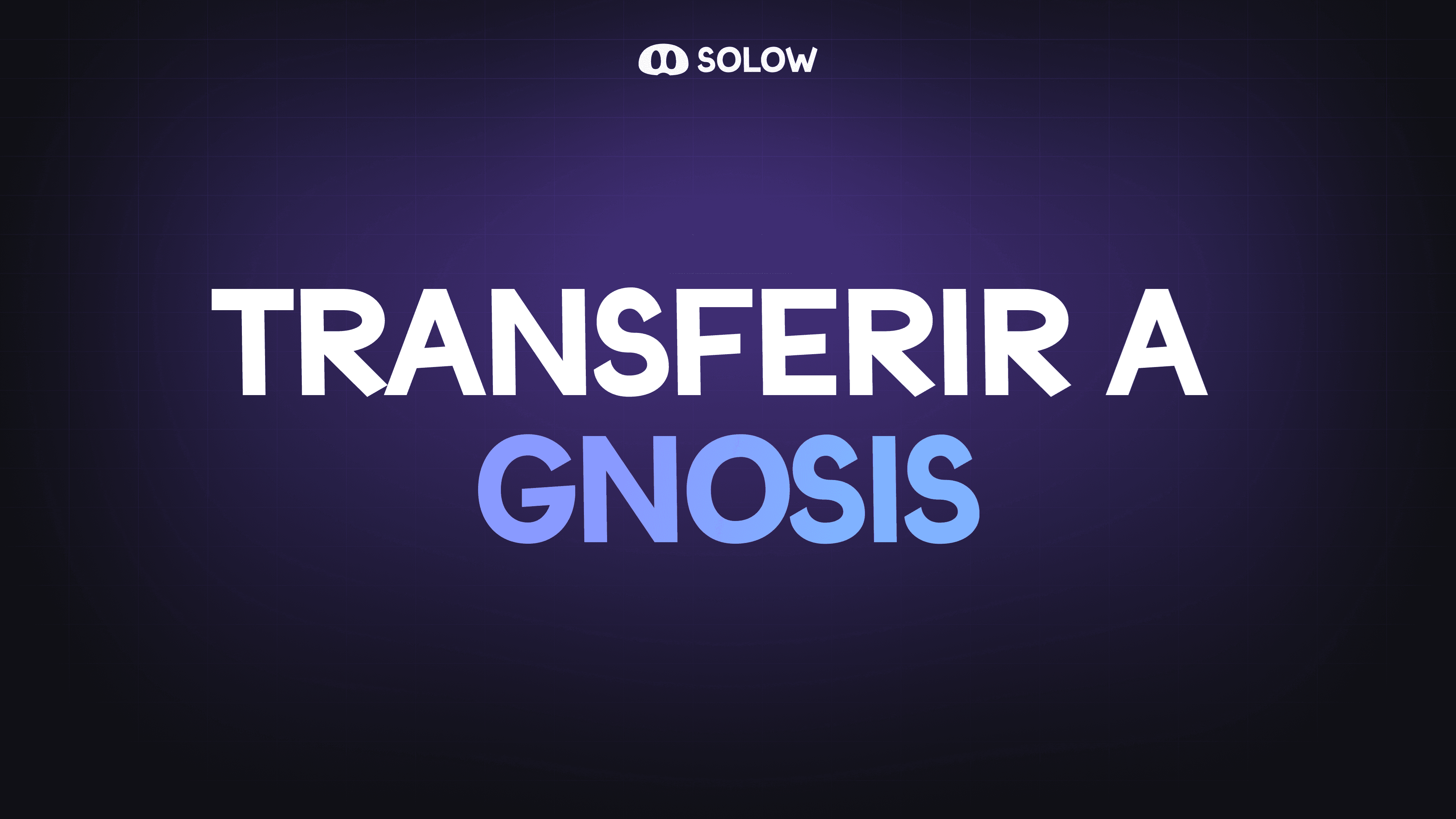 Transferir tokens a la cadena Gnosis