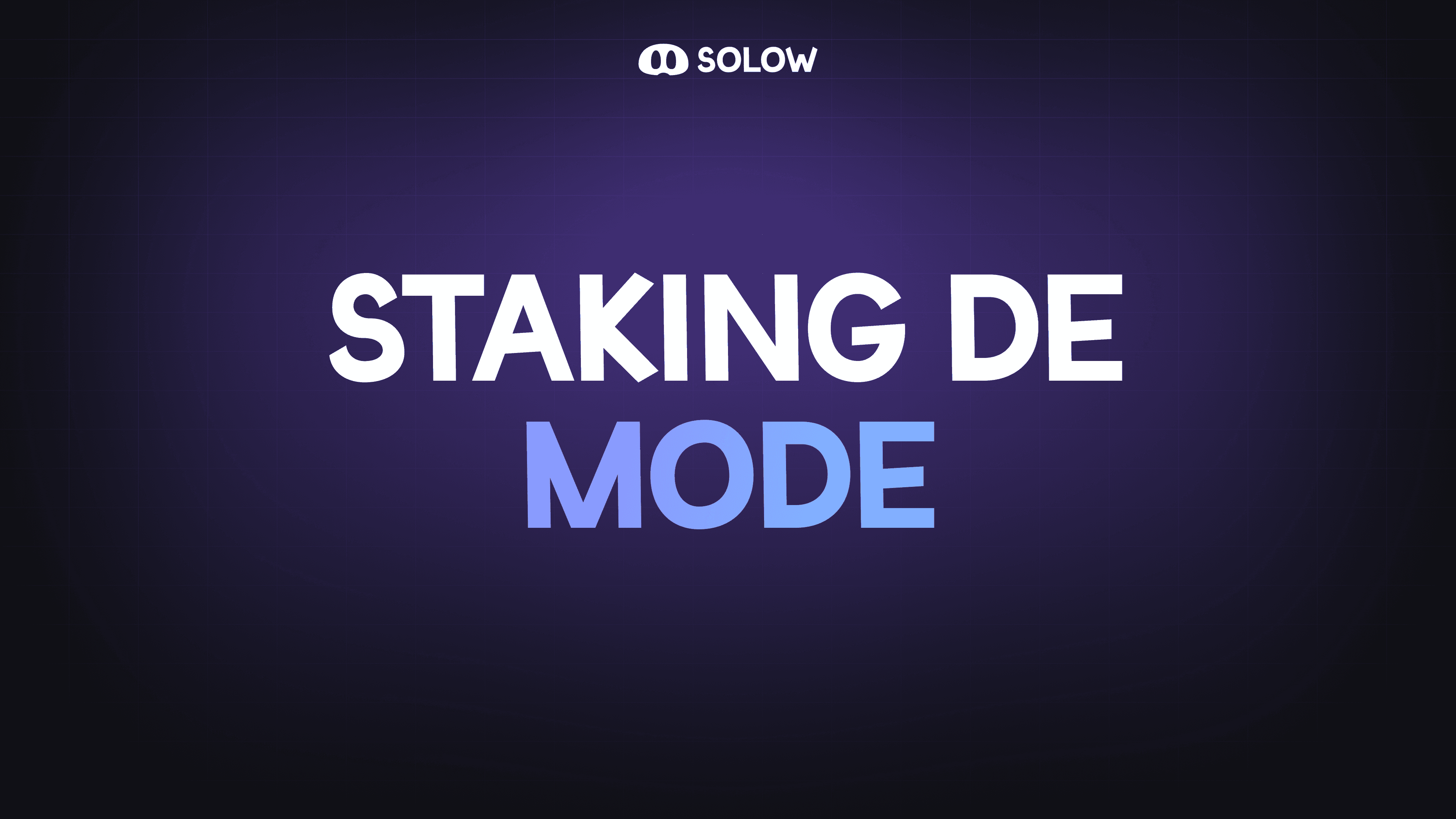 Staking de $MODE