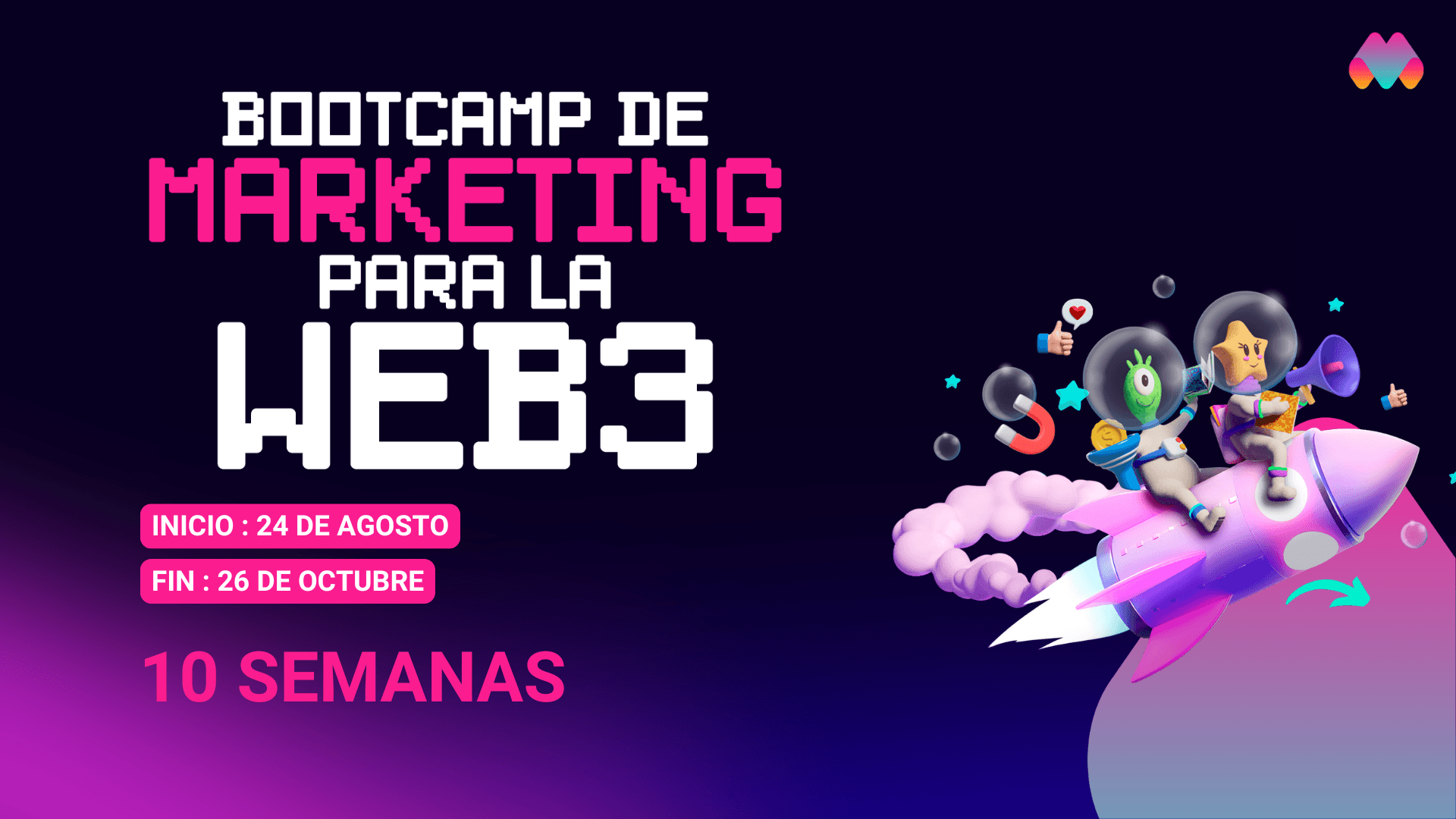 Celebrando el éxito del Bootcamp de Marketing para Web3